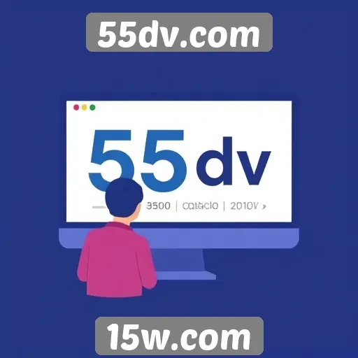 Experiência de usuário no 55dv.com analisada por especialistas
